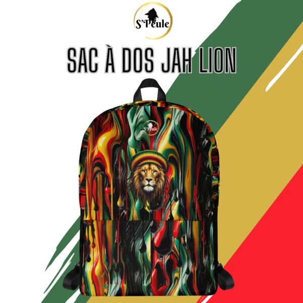 Sac à dos Jah Lion, Sac à dos, Rasta Couleur, Rasta