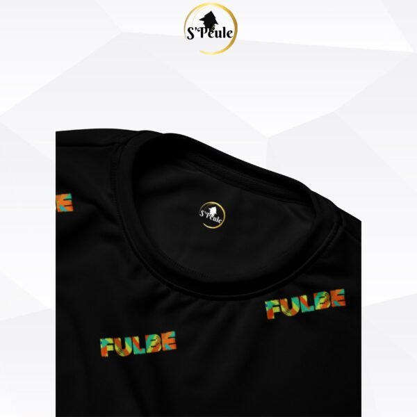 Fulbe Black Sweatshirt, Unisex Sweatshirt - Image 4